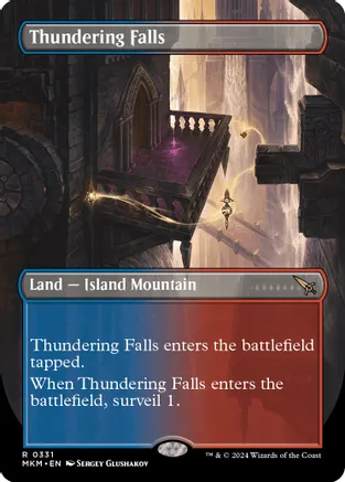 Thundering Falls (Borderless)